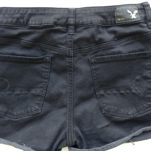 Black American Eagle Super Stretch Shorts - Picture 2 of 3